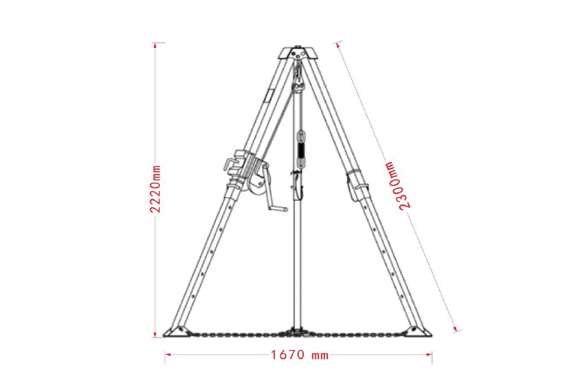 Trepied reglabil BF-TR