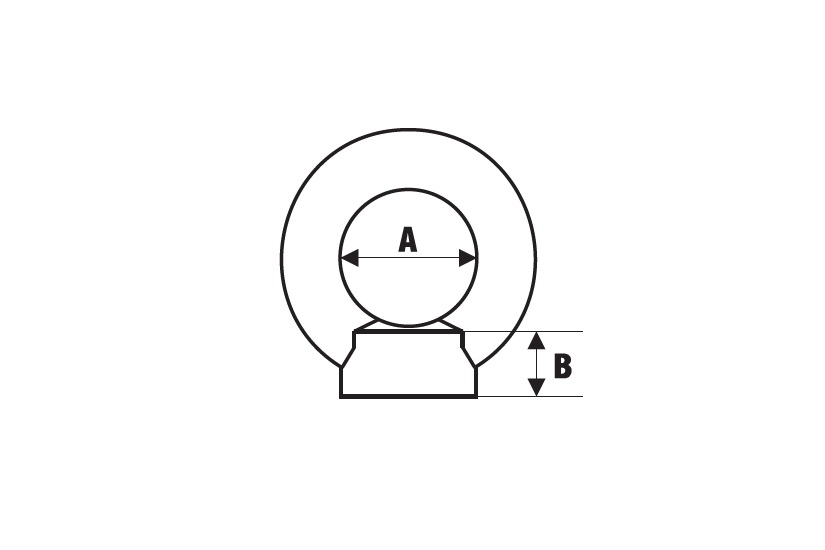 Ochi de ridicare cu filet interior BF-582